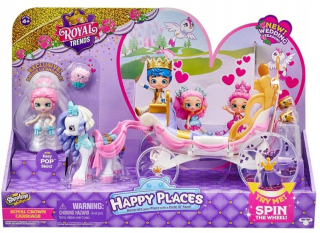 Shopkins Set Doll Svadobná kočiatka Royal Crown