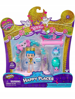 Shopkins scéna svadobná kráľovská korunka princ