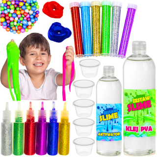 Super slime 7in1 súprava na lepenie lepidla
