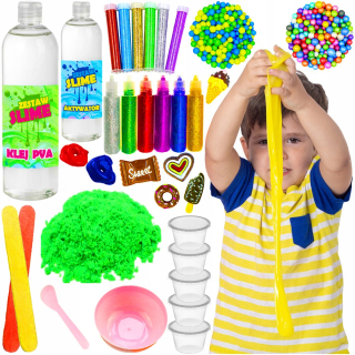Super slime Choco súpravy na lepenie lepidla