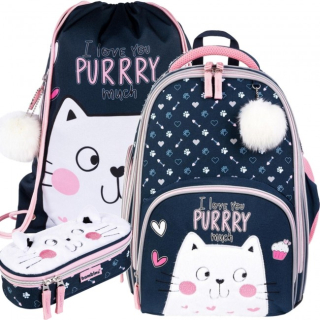 Bambino School Set Bambino Back Back Kitty 3in1