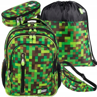 Škola Set St.right Batoh Master Gamer 4in1