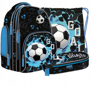 Školská taška školskej tašky+prípad ceruzky+taška futbal