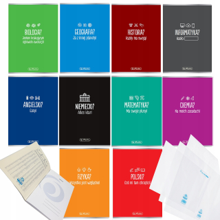 Sada notebookov Herlitz 10ks+kryt