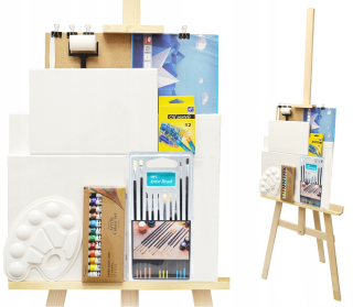 Maľba Sada Veľká Tri -tripan Easel 180 cm č. 1