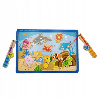 Arcade Fish Fishing Game 2 Rods + 10 El.