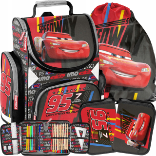 Zigzak School School Bag Cars 3in1 Car Auts