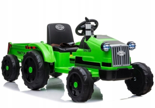 Detský hračkársky traktor pre batériu s prívesom