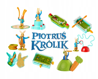 Hračky nastavené hry Piotr Rabbit Games