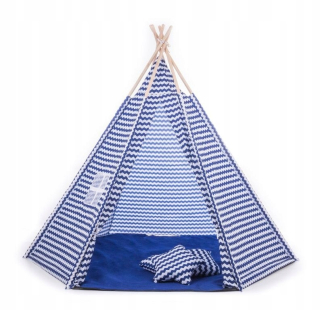 Hračkársky stan G21 tipi Zig Zag