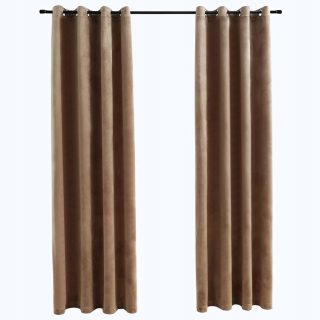 Vidaxl záclony 225 x 140 cm poškodené