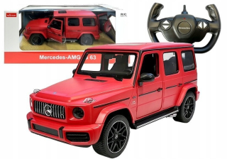 Na diaľku kontrolovaný Mercedes G63 Rastar R/C červený