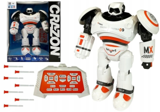 Diaľkový kanón s diaľkovým kanónom robot R/C na ramene