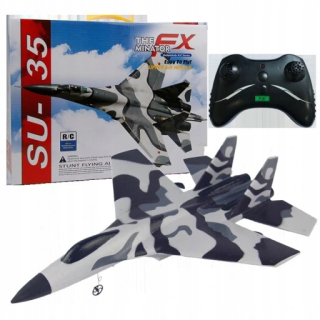 Diaľkovo kontrolované lietadlo RC SU-35 Fighter