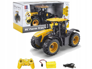 Diaľkový ovládací traktor JCB LED traktor !!!