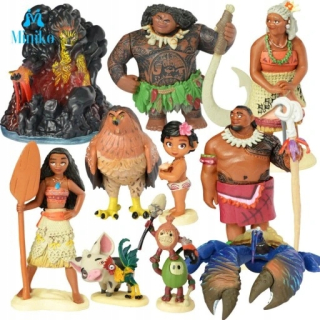 Sada 10 ks. Vaiana Treasure Ocean Set 10 ks.