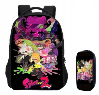 Sada 2 ks batohu na ceruzku 3D hier Splatoon 2