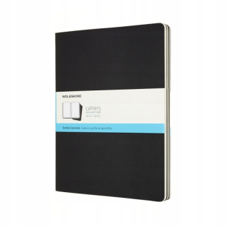 Sada 3 notebookov Cahier Journals xxl bodkované