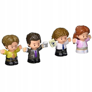 Set 4 ks. Kancelária figuríny Fisher Cena Doll