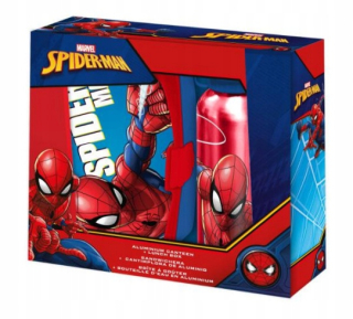 Hliníková sada fľaše na vodu + raňajky Spiderma ...