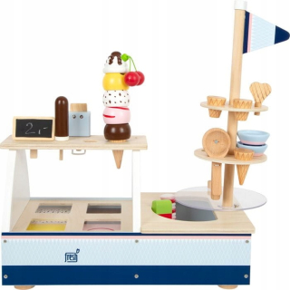 Drevená zmrzlina Parlour Store + príslušenstvo