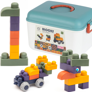 Sada blokov Soft Blocks veľké 133 prvkov