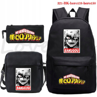 Set batoh My Hero Academia Backpack 3ks / Set Stu