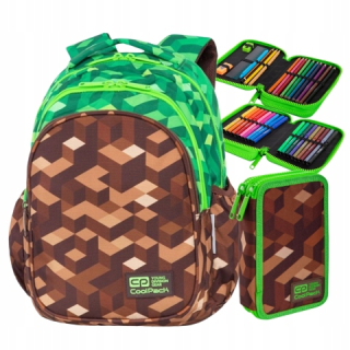 Batoh set ceruzky puzdro Minery Coolpack 1-3