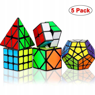 Sada rýchlostnej kocky, 5 -Pak Magic Cube Bundle - 2x2x