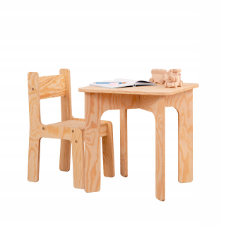 SET TABLE +detská stolička Mimi TAB +KR EKO