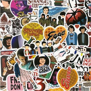Stranger Things Set 100pc nálepky