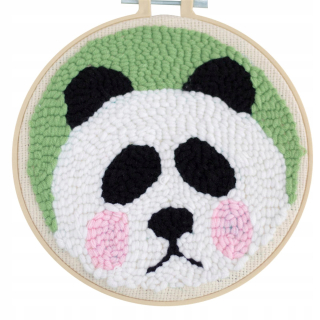 Panda Punch Nedlecraft vyšíva