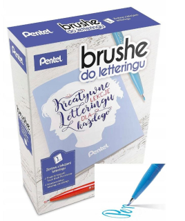 Kaligrafia s nápisom Krush Pen Pentel set