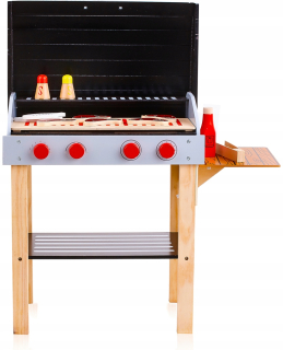 Drevená sada grilu BBQ Grill - (W10D123)