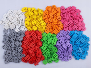 Vzdelávacia súprava - Mini Waffle 500 Eduel Blocks.