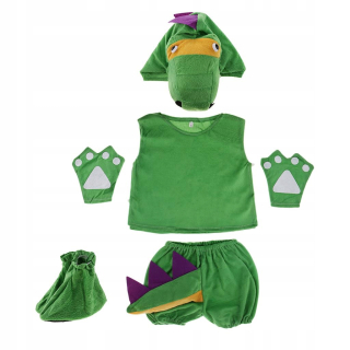 Detský kostým set dinosaurus klobúk top