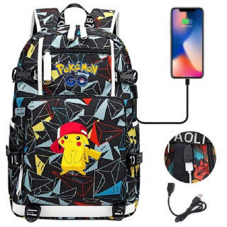 Sada školského batohu anime pokemon go hra