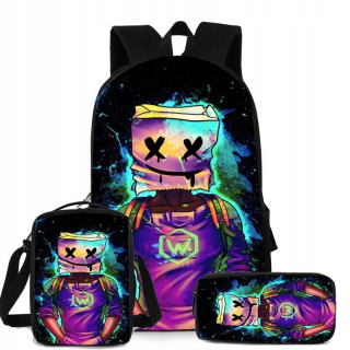 Sada škôl batohov DJ Marshmello Bag
