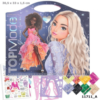 Set s nálepkami na vrchol Glamour Top Model 11711a