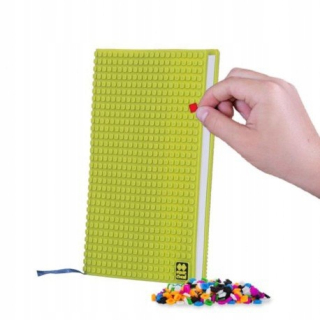 Notebook A5 v riadkoch, posádka Pixie, Neon Yellow Panel