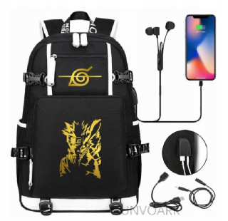 Zlaté anime ninja Naruto Uzumaki Sasuke USB mýto