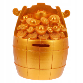 Zlaté bary Ozdobia Piggy Bank Toy