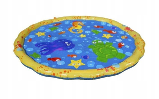 Sprinkler Water Mat Garden Fountain Paddling bazén 100 ° C