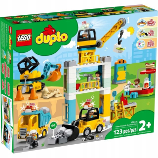 Vežový žeriav a výstavba blokov 10933