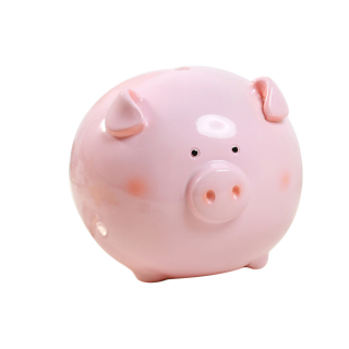 Pig -thaped živice pre prasiatko pre banku