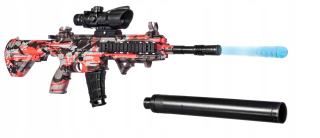 _Abine pištoľ M16 Dvare gél guľky_