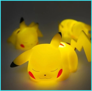 Nočná lampa svetlo Pikachu Pokémon pre dieťa