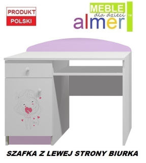 Detské postele nábytku NB10 Love-23