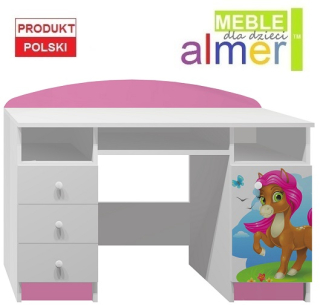 Desk NB7 Pony 34 Detský nábytok v šatníku