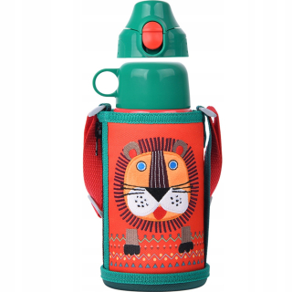 kreslený vzor dvojitá pokrievka 600ml pohár na detskú váhu